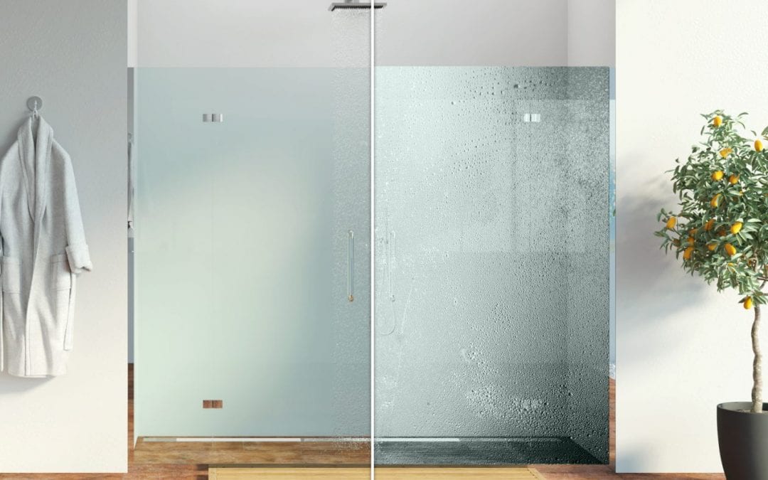 How you can keep your new shower glass nice and clean – with no fuss!