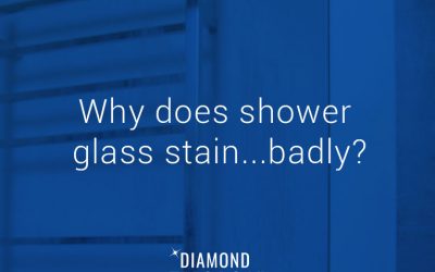 Why do glass showers stain…badly?