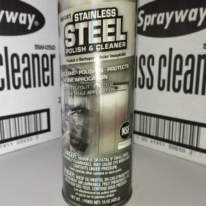 Sprayway stainless steel cleaner